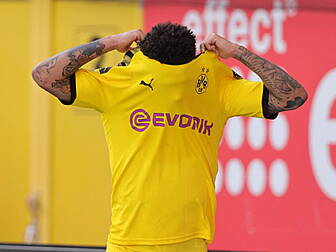 Dortmund duo Jadon Sancho and...